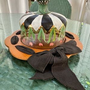 Mackenzie Childs Cheese dome